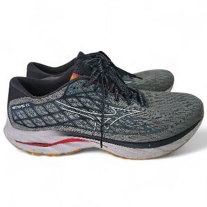 Mizuno Wave Inspire XX Running Shoes Men’s 12.5 Gray Stability Running Sneakers